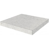 Ступень угловая Терраццо серый светлый  33x33x0,9