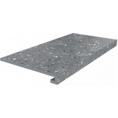 Терраццо серый темный 33x60x0,9