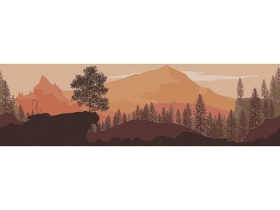 Декор Тракай 5 глянцевый 8,5x28,5x8,5