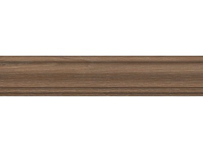 Плинтус Тровазо коричневый светлый матовый 39,8x8x1,55