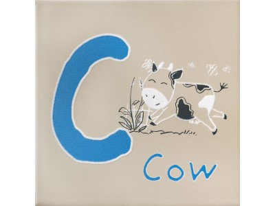 Декор Зоопарк "C" матовый 20x20x6,9