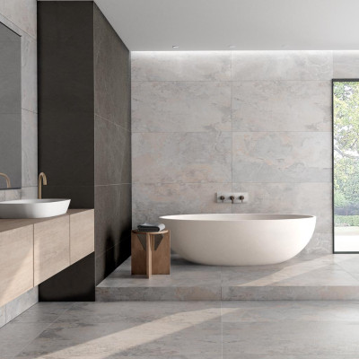 КЕРАМОГРАНИТ NORDIC SLATE PEARL СЕРЫЙ 60x120