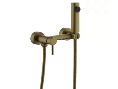 Смеситель BELZ с гигиенической лейкой золотой (B55803-5)
