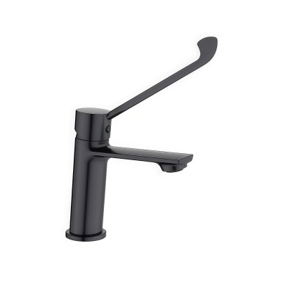 Смеситель для раковины BELZ оружейная сталь (B10019-3)