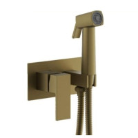 Смеситель BELZ с гигиенической лейкой золотой (B55808-5)