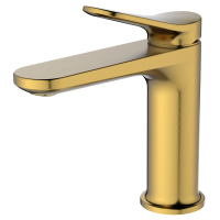 Смеситель для раковины BELZ брашированное золото (B10786-5)