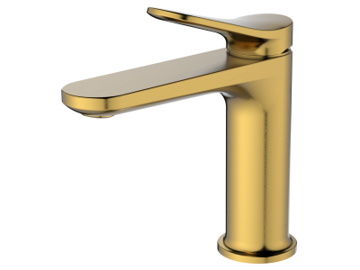 Смеситель для раковины BELZ брашированное золото (B10786-5)