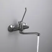 Смеситель для кухни BELZ оружейная сталь (B79019-3)