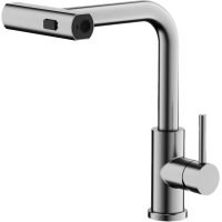 Смеситель для кухни BELZ выдвижной Сатин (B74811-1)