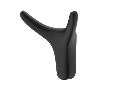 Крючок BELZ двойной, черный (B9007-7)