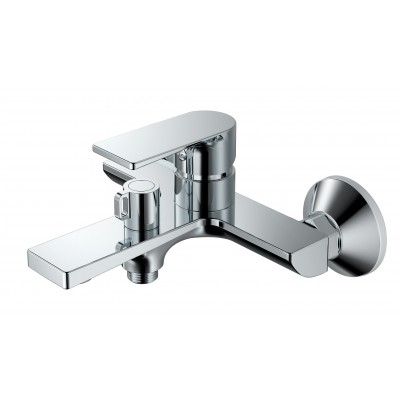 Смеситель для ванны BELZ B679 с аксессуарами, короткий излив (B60679)