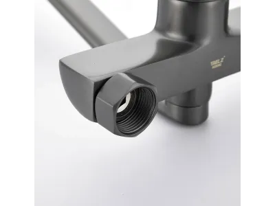 Смеситель для кухни BELZ оружейная сталь (B79019-3)