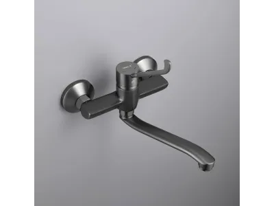 Смеситель для кухни BELZ оружейная сталь (B79019-3)