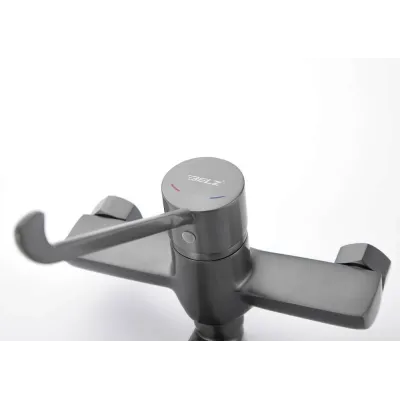 Смеситель для кухни BELZ оружейная сталь (B79019-3)