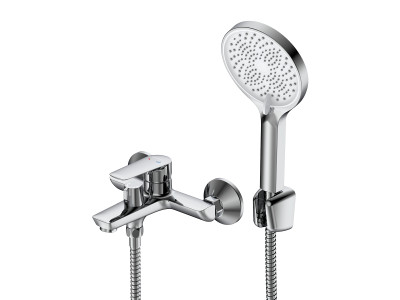 Смеситель DECOROOM DR27 для ванны с монолитным изливом (DR27036)
