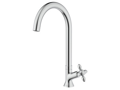Кран для воды DECOROOM DR53 с высоким поворотным изливом (DR53010)