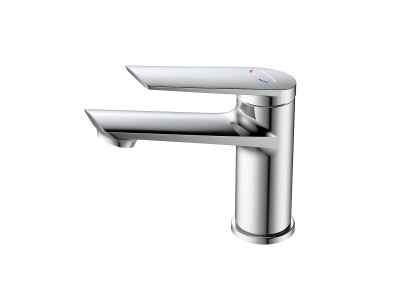 Смеситель DECOROOM DR24 для умывальника монолитный (DR24011)