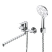 Смеситель DECOROOM DR27 универсальный с поворотным изливом (DR27043)