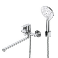 Смеситель DECOROOM DR27 универсальный с поворотным изливом (DR27043)