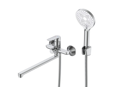 Смеситель DECOROOM DR27 универсальный с поворотным изливом (DR27043)