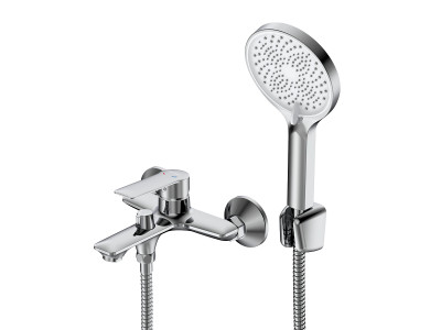 Смеситель DECOROOM DR28 для ванны с монолитным изливом (DR28036)