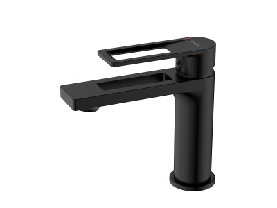 Смеситель DECOROOM DR30 для умывальника монолитный (DR30011)