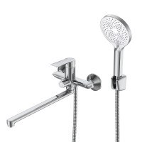 Смеситель DECOROOM DR28 универсальный с поворотным изливом (DR28043)