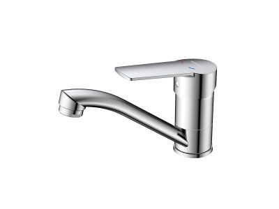 Смеситель DECOROOM DR22 для кухни с поворотным изливом (DR22012)