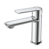 Смеситель DECOROOM DR28 для умывальника монолитный (DR28011)