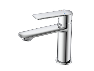 Смеситель DECOROOM DR28 для умывальника монолитный (DR28011)