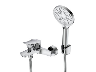 Смеситель DECOROOM DR24 для ванны с монолитным изливом (DR24036)