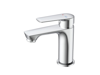 Смеситель DECOROOM DR27 для умывальника монолитный (DR27011)