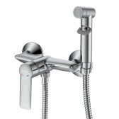 Смеситель DECOROOM DR28 с гигиеническим душем (DR28058)