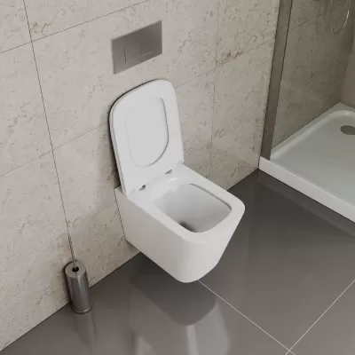 Унитаз подвесной безободковый DK Quadro (DT1516016) - D&K
