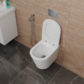 Унитаз подвесной безободковый DK Venice (DT1026016) - D&K