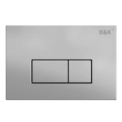 Клавиша смыва D&K Rhein, арт.инсталл DI8050127, матовый хром, DB1499002
