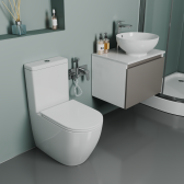 Унитаз-компакт безободковый D&K Matrix 630365840мм (DT1397016)