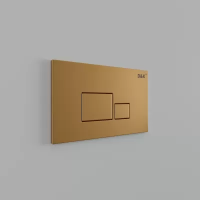 Клавиша смыва DK матовое золото Quadro (DB1519003)