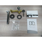 Смеситель для раковины DQ Stuttgart встраиваемый настенный хром (DA1774401)