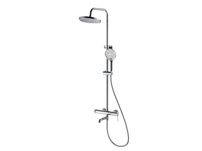 Душевая система со смесителем DQ Köln хром (DA1753701)