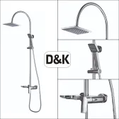 Душевая система DK Rhein Lessing (DA1323701C05)