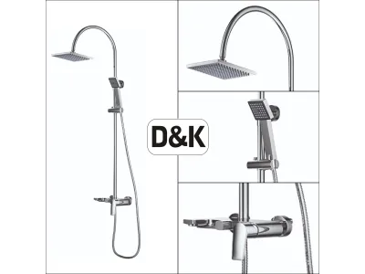 Душевая система DK Rhein Lessing (DA1323701C05)