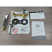 Смеситель для раковины DQ Bonn встраиваемый настенный хром (DA1704401)