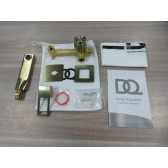 Смеситель для раковины DQ Dortmund встраиваемый настенный мат.золото (DA1714407)