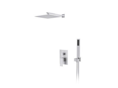 Душевая система для душа DK встраиваемая матовый белый  Bayern.Liszt (DA1515708A04)