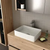 Раковина накладная DK Berlin, 470*360*110мм, белый (DT1431216)