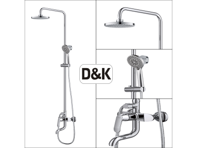Душевая система DK Venice Rialto (DA1063701B14)