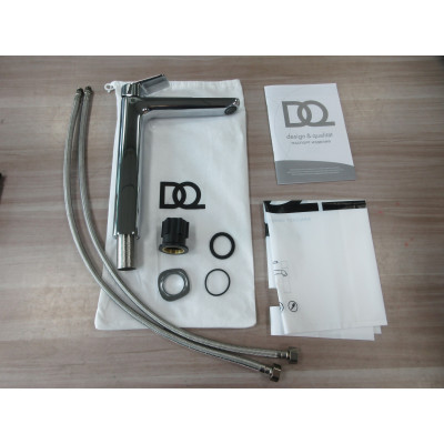 Смеситель для раковины высокий DQ Hamburg хром (DA1742001)