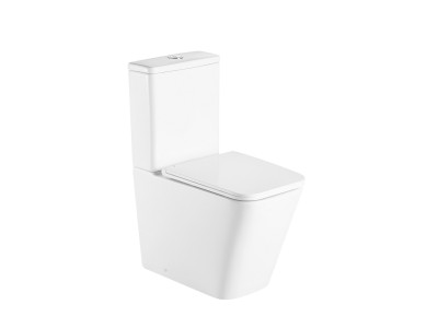 Унитаз-компакт безободковый D&K Berlin 610*345*825мм (DT1437016)