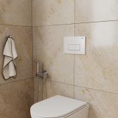 Клавиша смыва D&K Rhein (арт.инсталл DI8050127);белый (DB1499016)